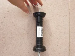 15 poignées isolantes noires pour clôture