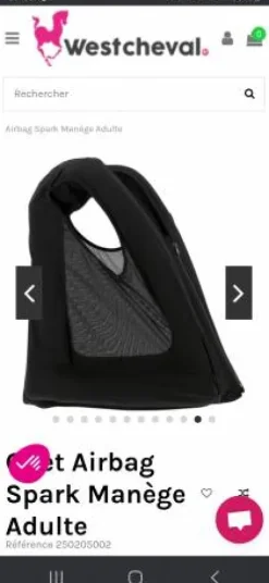 Airbag Spark Manège S