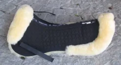 Amortisseur de selle naturel noir - Mattes