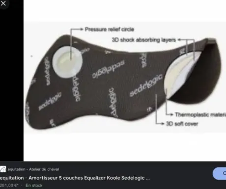 Amortisseur sedologic neuf taille unique