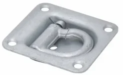 Anneau à encastrer galvanisé avec ressort