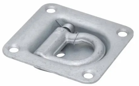 Anneau à encastrer galvanisé avec ressort