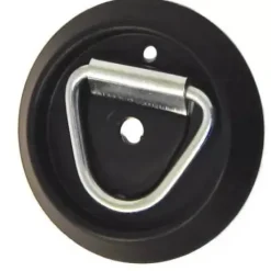 Anneau d'ancrage et attache - acier et plastique