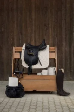 Bandes de polo FLEECE FAUX LEATHER Platinum 2023 - Eskadron