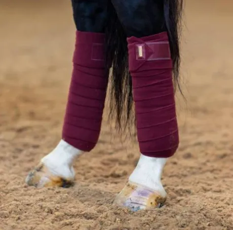 Bandes de polo New Maroon - Equestrian Stockholm