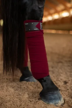 Bandes de polo Sportive Dark Bordeaux - Equestrian Stockholm