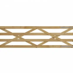 Barrière anglaise à ouverture simple