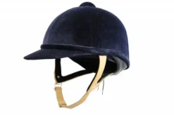 Bombe WELLINGTON Classique Pailleté Marine Charles Owen