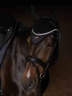 Bonnet anti-mouches Dark Ocean - Equestrian Stockholm