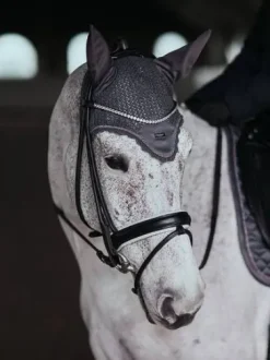 Bonnet anti-mouches Equestrian Stockholm - No Boundaries Silver Cloud