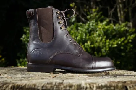 Boots Baloubet cuir zip arrère HFI