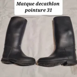 Bottes caoutchouc marque décathlon pointure 31