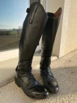 Bottes d’équitation Equithème Taille 40 et mollet M
