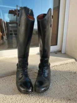 Bottes d’équitation Equithème Taille 40 et mollet M