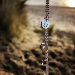 Bracelet avec breloques personnalisées - Ponytail & Co