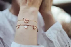 Bracelet avec breloques personnalisées - Ponytail & Co