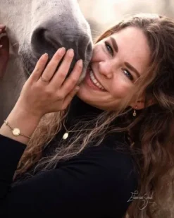 Bracelet avec médaille personnalisée - Ponytail & Co