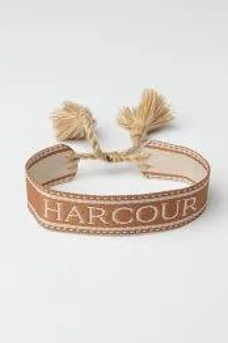Bracelet réglable baya - Harcour - motif tissé souple