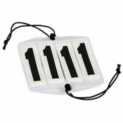 Brassard de départ 4 chiffres 10 x 9,5cm - Kerbl