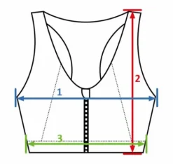 Brassière de sport Amalfi - HKM - Respirante et technique