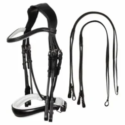 Bride ACAVALLO dressage cuir rond Giocanda