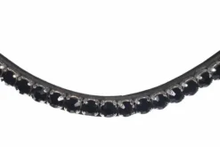 Bride de dressage Grace - HKM - Cuir avec strass