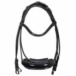 Bride EQUESTRO Dressage cuir - Tétiêre anatomique