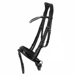 Bridon anatomique sunset vernis - QHP - Cuir verni