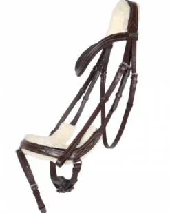 Bridon cuir et mouton ontario QHP