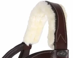 Bridon cuir et mouton ontario QHP