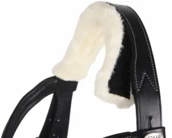 Bridon cuir et mouton ontario QHP
