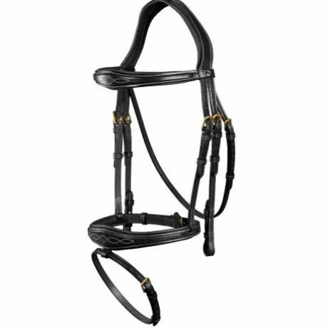 Bridon Dy'on collection muserolle et frontal anatomique