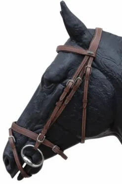 Bridon en cuir Italien modèle Bari JMRPRO