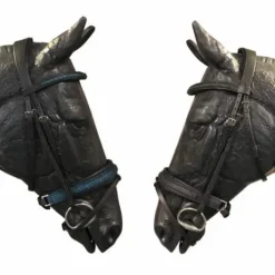 Bridon Shiny avec frontal et muserolle en crystal fabric - JMR PRO