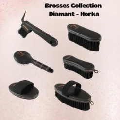 Brosse de tête à strass Diamant - HORKA