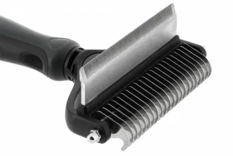 Brosse et peigne à mue 2 en 1 - Hippotonic