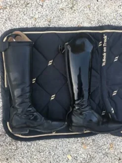 BS BOOTS bottes vernies excellent état