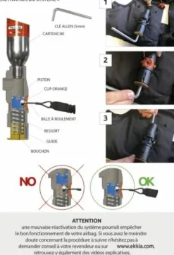 Cartouche rechange airgag Freejump