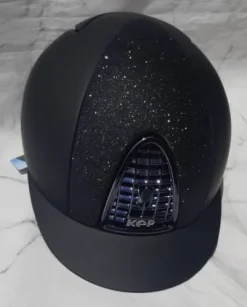 Casque CROMO 1 Textile Glitter Black Star - KEP