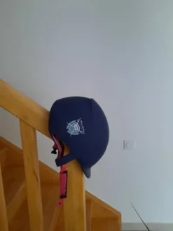 CASQUE D'EQUITATION réglable enfant S 53/55 cm