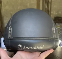 Casque Samshield et sac de voyage