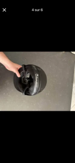 Casque Samshield galuchat neuf