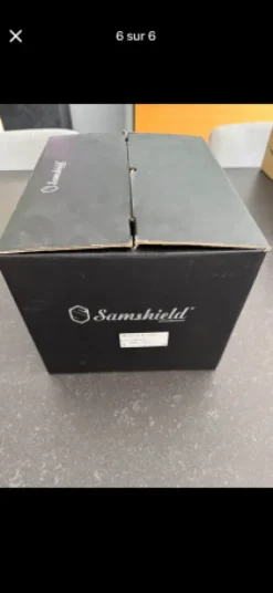 Casque Samshield galuchat neuf