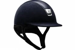 Casque Samshield premium alcantara et chrome