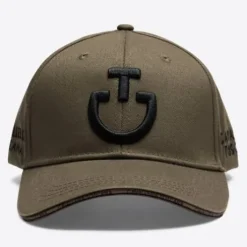 Casquette Cavalleria Toscana Taupe - 100% coton respirant