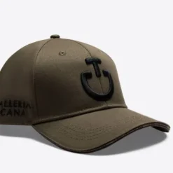 Casquette Cavalleria Toscana Taupe - 100% coton respirant