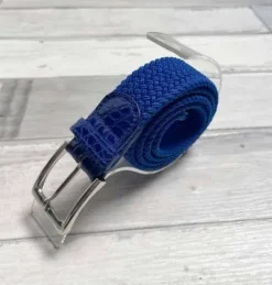 Ceinture Grand Prix Bleu Roi/Bleu Roi - Melca Paris