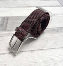 Ceinture Grand Prix Marron/Marron - Melca Paris