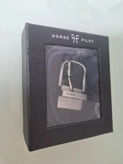 Ceinture Horse Pilot bleu marine