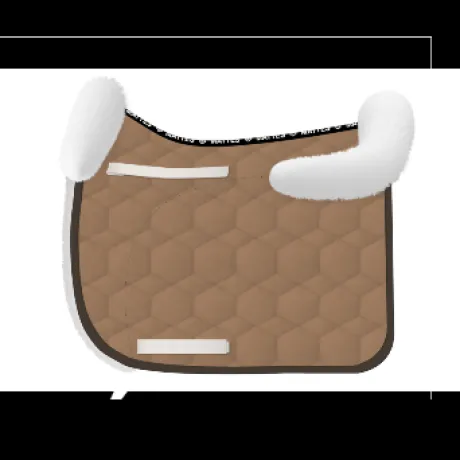 Chabraque dressage avec rebords personnalisable - Mattes